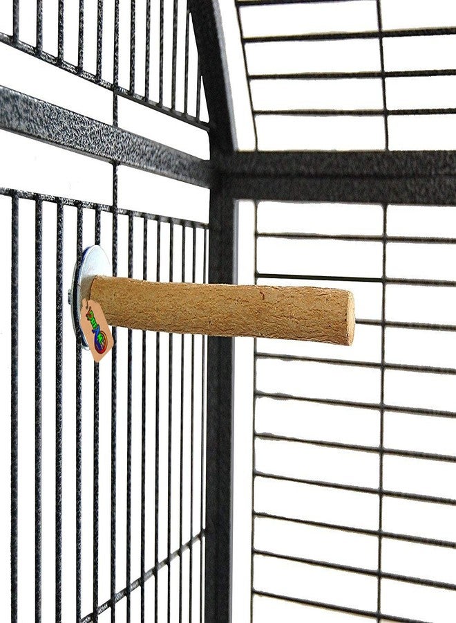 DreamAuro Natural Wood Light Weight Perch/Toy for Sun Conure, Pionus, Quaker Parrot, Cockatiel - Image 2