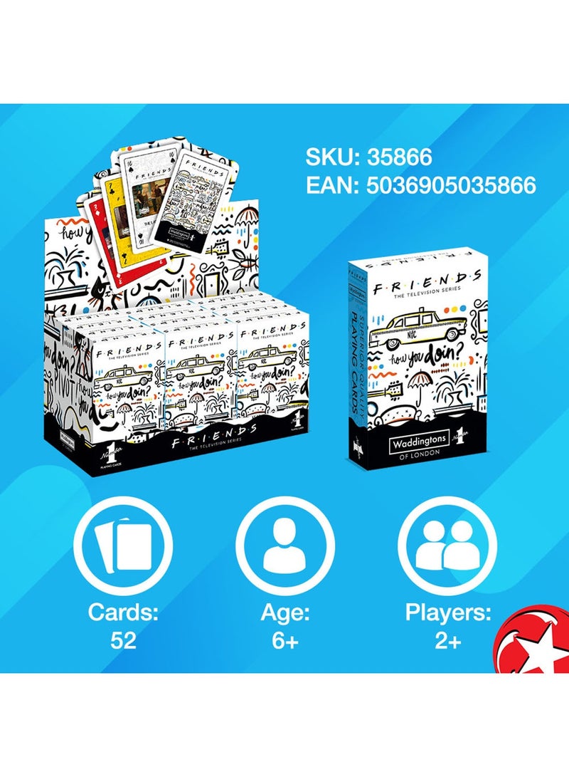 Winning Moves بطاقات اللعب وادينغتون 54 - الأصدقاء - Image 4