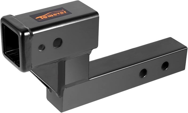 Towever 84122 Receiver Hitch Extender with 4" Drop/Rise, 9" Extension, Solid Tube (GTW/TW 5000/500 LBS) - Image 1