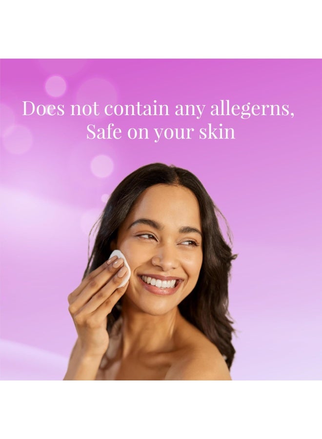 أوريجامي وسادات قطنية من الأوريجامي لإزالة مكياج الوجه | تنظيف ما قبل المكياج | 80 وسادة مستديرة ناعمة - عبوة من 2 (160 وسادة)... - Image 2