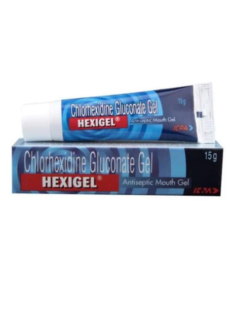 Hexigel Antiseptic Mouth Gel 15g