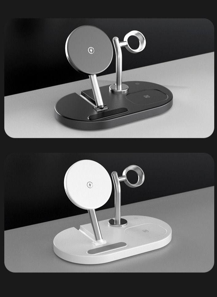 NIBEMINENT Car Home Wireless Charging Stand Is Suitable For Android IOS Mobile Phone Apple Watch  - Image 5