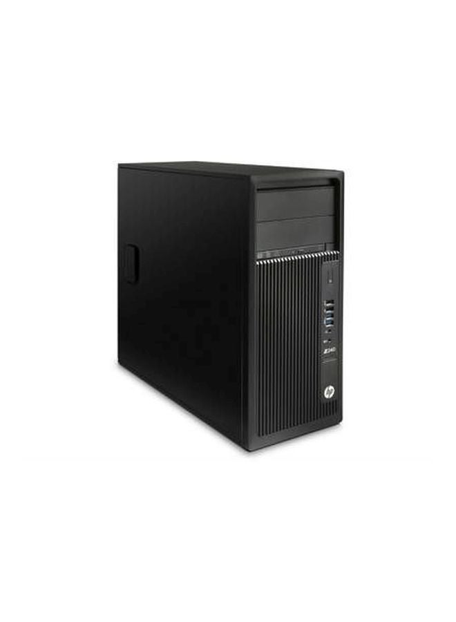 HP كمبيوتر بتصميم منتصب Z240 بمعالج كور i7 وذاكرة رام سعة 8 جيجابايت ومحرك أقراص صلبة HDD بسعة 1 تيرابايت وبطاقة رسومات إنتل عالية الوضوح أسود - Image 3