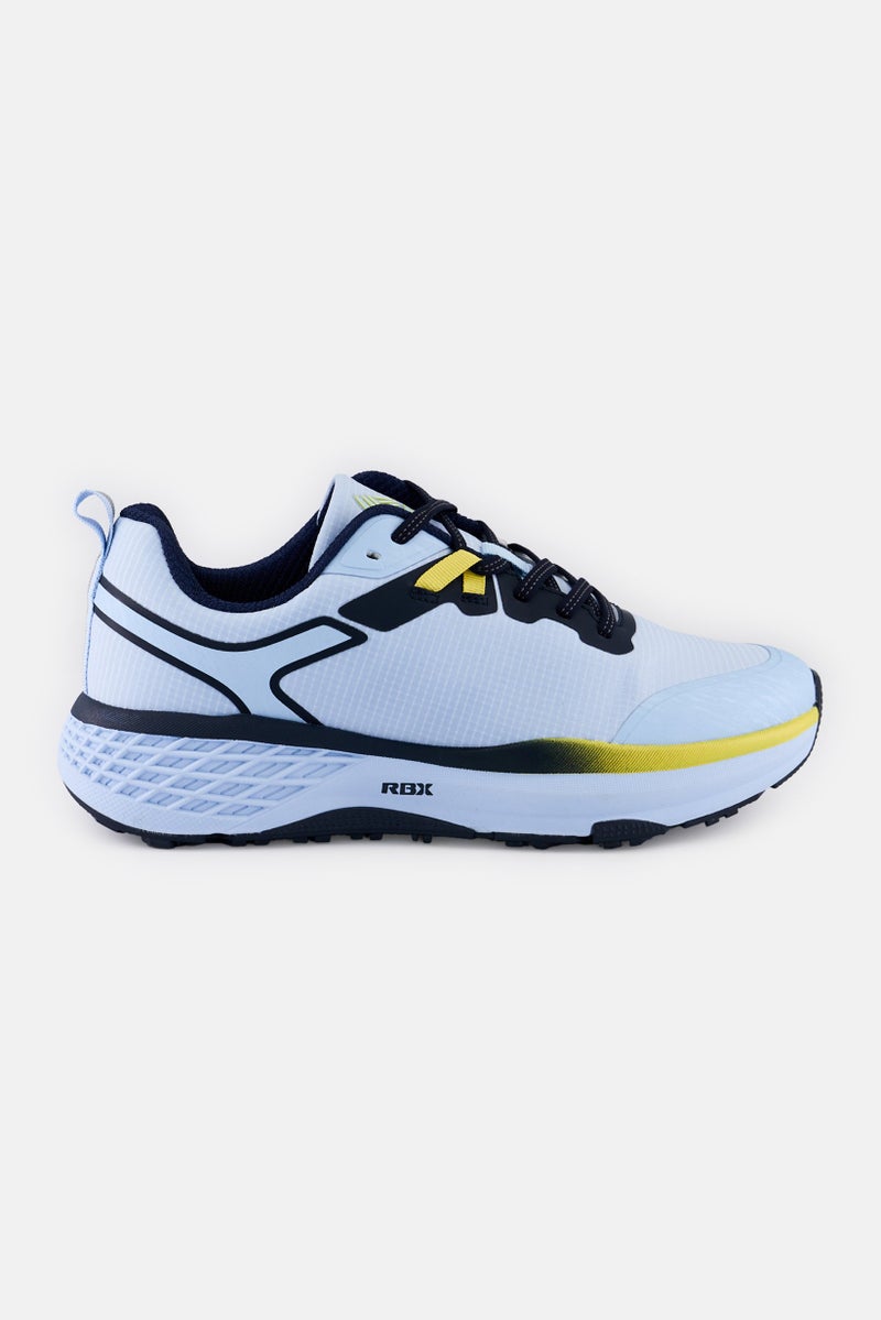 RBX Men Lace Up Training Shoes, Light Blue - Image 3