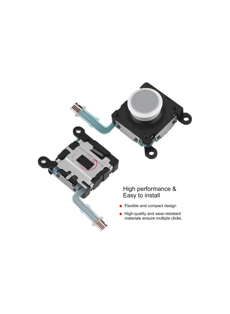Analog 3D Button Joystick Stick Rocker Module Replacement Part for PS Vita 2000,3D Analog Joystick Button Stick Rocker Sensor Module Replacement Part Joystick Analog Thumb Stick Controller