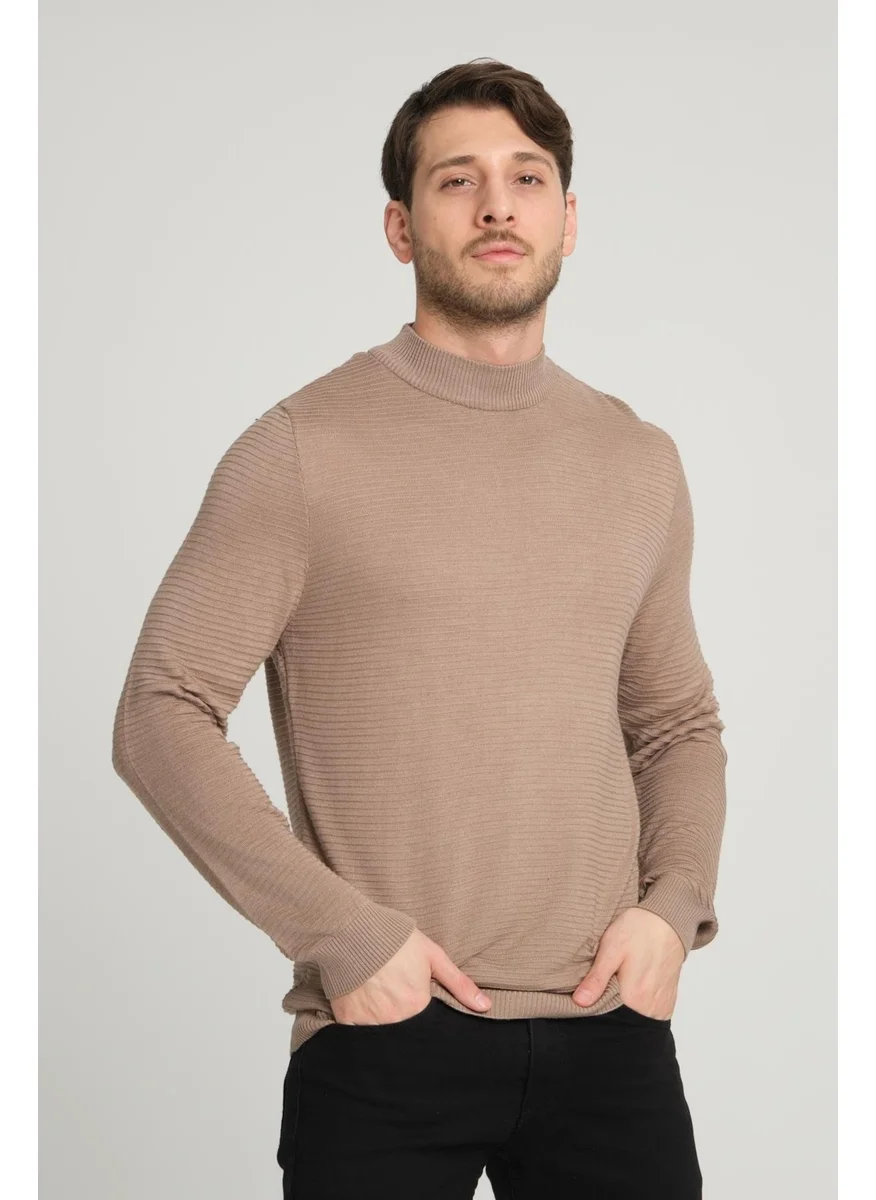 Alexandergardi Turtleneck Patterned SWEATER (E21-18119)