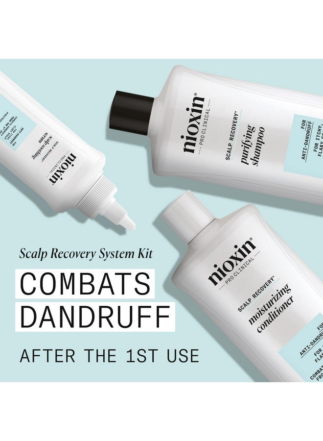 Nioxin Scalp Recovery Purifying Shampoo - Shampoo for Dandruff and Itchy Scalp, 33.8 fl oz (Packaging May Vary) - Image 3