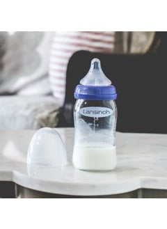 Lansinoh Natural Wave Silicone Baby Bottle Teat 2 Pack Fast Flow  - Image 5