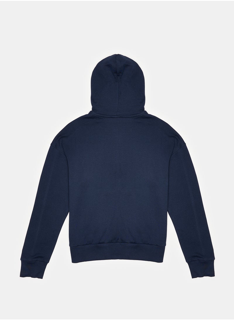 Reebok هودي بسحاب كامل من مجموعة Piping Pack  - Image 2