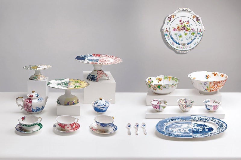 SELETTI وعاء أرز SELETTI هايبرد إيرين 126196 متعدد الألوان W 41 × D 41 × H 23 بوصة 105 × 105 × 58 سم أدوات المائدة طاولة الطعام أنيقة لطيفة نمط خارجي نمط غربي - Image 3