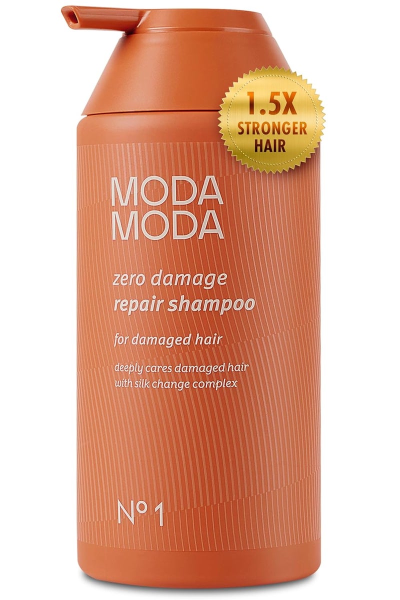Zero Damage Hair Repair Shampoo for Strengthening Hair  Clarifying Shampoo for Build Up wCeramides Panthenol  Polyphenol  Purifying Shampoo No Sulfates No Parabens 1763oz