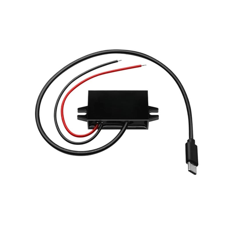 Single Type C Buck Converter 12V 24V to 5V 3A Step Down Module USB Car Truck Bus - Image 2