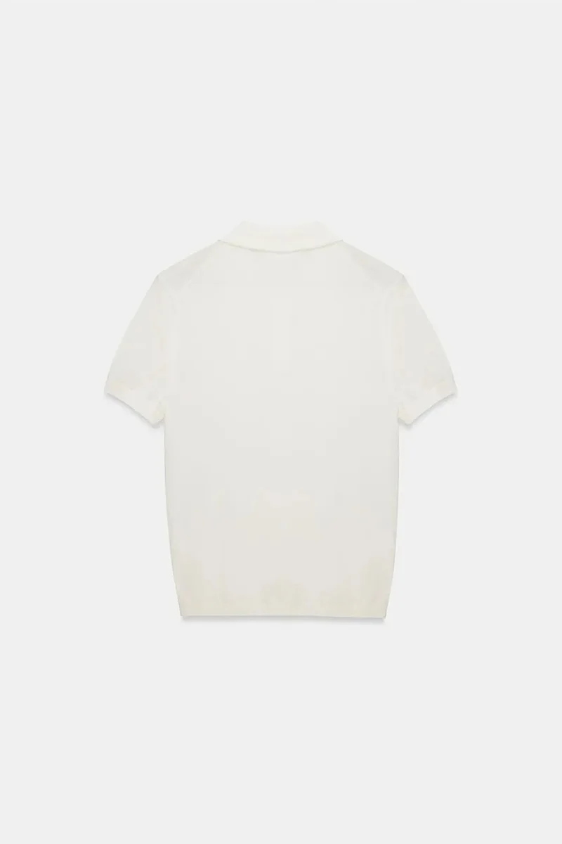 Dilvin White DILVIN Women's Polo Collar Button Blouse for Women | Best Price UAE