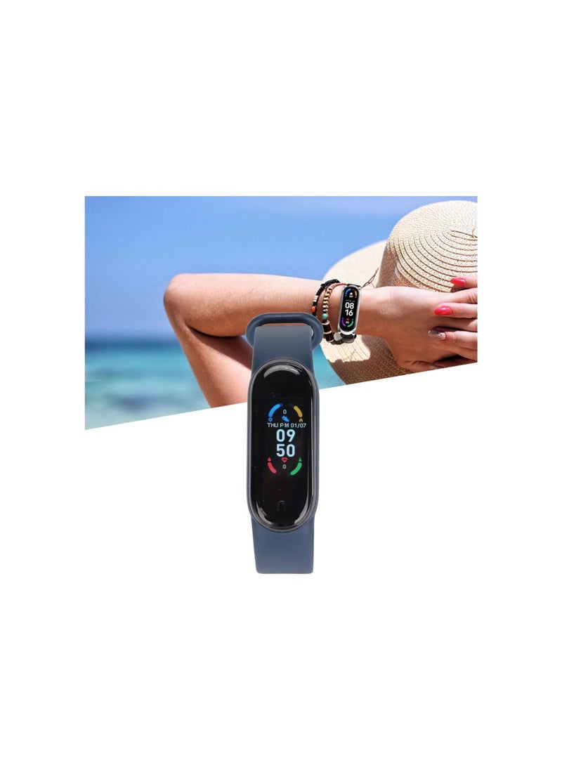 Generic - Smart Bracelet with Step Counter, Heart Rate Monitor, Sleep Monitor, APP Message, IP67 Waterproof, Built in USB Plug, All Day Activity Tracking - Image 1