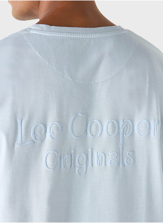 Lee Cooper - Printed T-Shirt With Crew Neck - Image 1