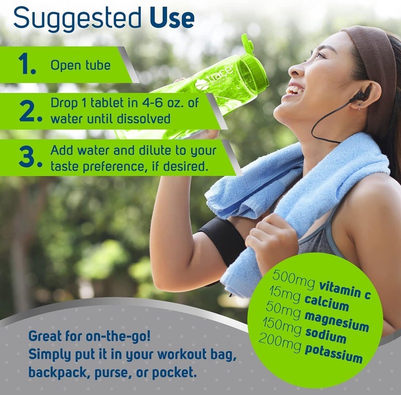 Trace Minerals MaxHydrate Immunity  Electrolyte Drink Supplement for Immune Health  Hydration Support  Vitality Supplement to Aid Muscle Cramp Relief  Lemon Lime 8 Containers 80 Servings - Image 4