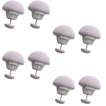 Agabani Agabani Blanket Clips, Duvet Cover Holding Clips, Reusable Fixing Buckle Non-Slip Quilt Holder, Quil Cover Clip for Fixing Curtain Socks Mattress (Grey) 8  - Image 1