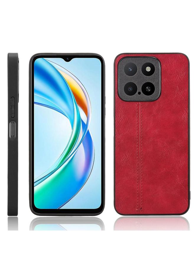 جرين تايجر جراب لهاتف Honor X5b / Honor X5b Plus، غطاء خلفي بخياطة بنمط بقرة - Image 1