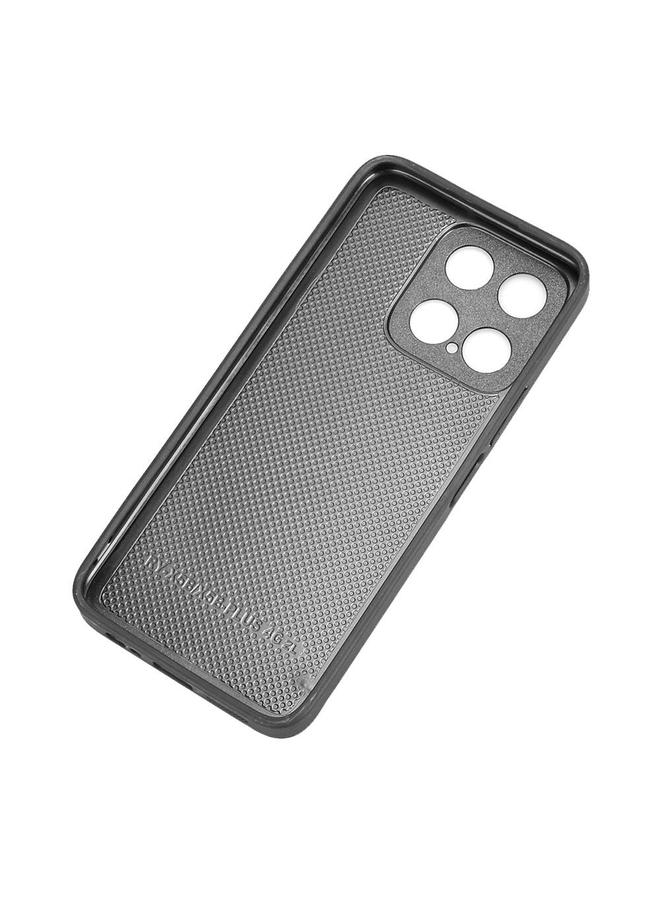 جرين تايجر جراب لهاتف Honor X5b / Honor X5b Plus، غطاء خلفي بخياطة بنمط بقرة - Image 4