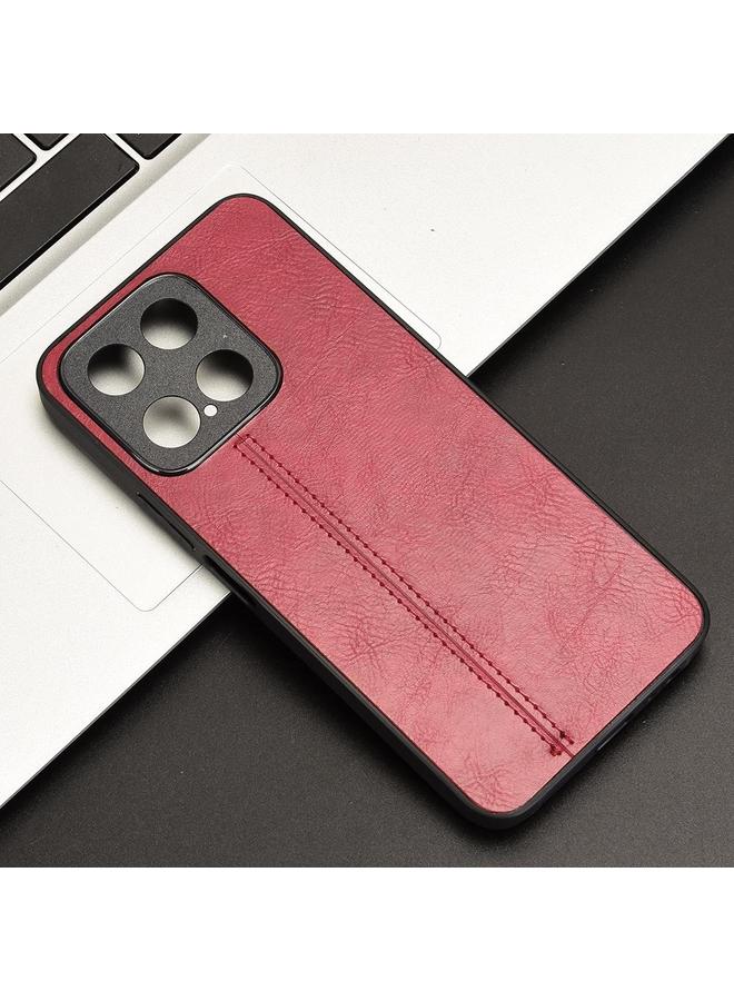 جرين تايجر جراب لهاتف Honor X5b / Honor X5b Plus، غطاء خلفي بخياطة بنمط بقرة - Image 2