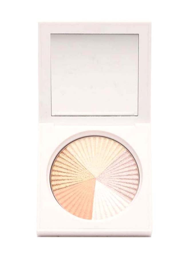 OFRA Beverly Hills Five Shade Highlighter Golden Bronze/Cool Pink/Pearly White - Image 5