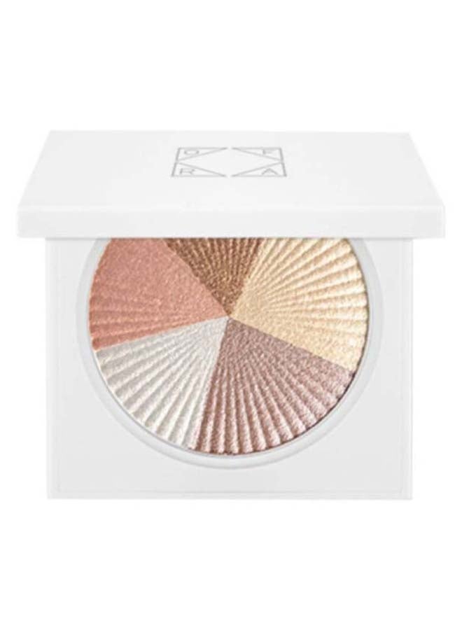 OFRA Beverly Hills Five Shade Highlighter Golden Bronze/Cool Pink/Pearly White - Image 1