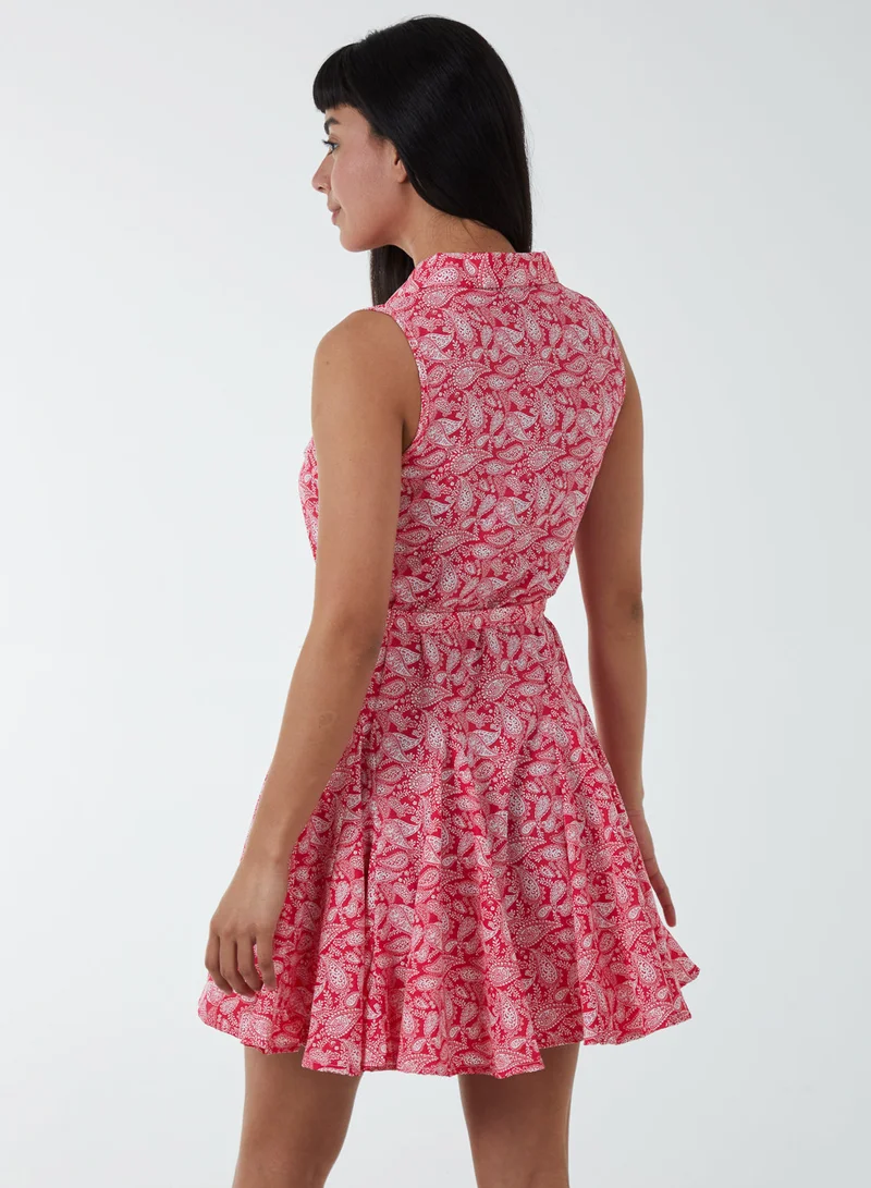 Blue Vanilla Sleeveless Mini Dress