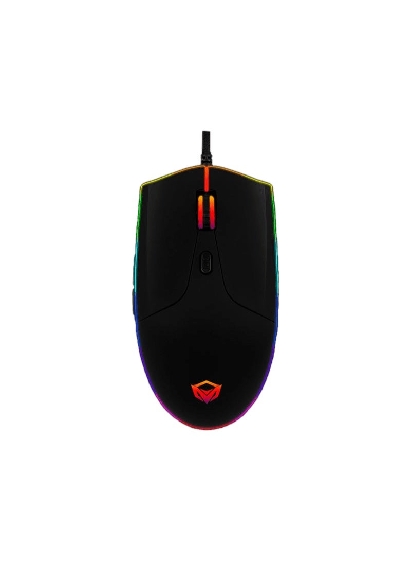Meetion GM21 Wired Gaming Mouse – 3200 DPI, 6 Buttons, RGB Lighting, Ergonomic Design  - Image 1