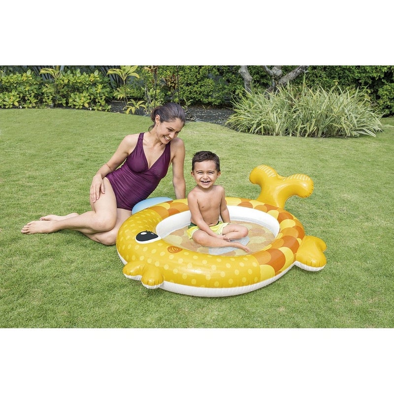 Intex - Friendly Goldfish Inflatable Baby Pool - 57111NP - Image 2