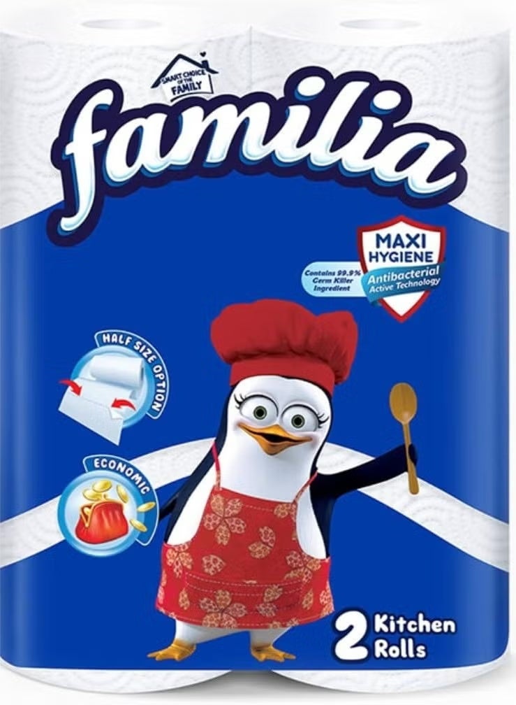 Familia Napkins - Kitchen Towels - Classic - 2 Rolls - Image 1