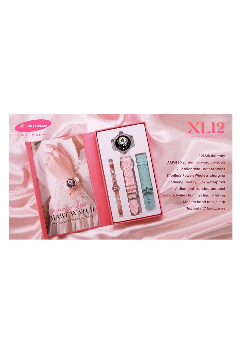 X-Inova LADIES LAXURIOUS SMARTWATCH,BRACELET SET     X-INOVA  XL 12 Smartwatch  - Image 3