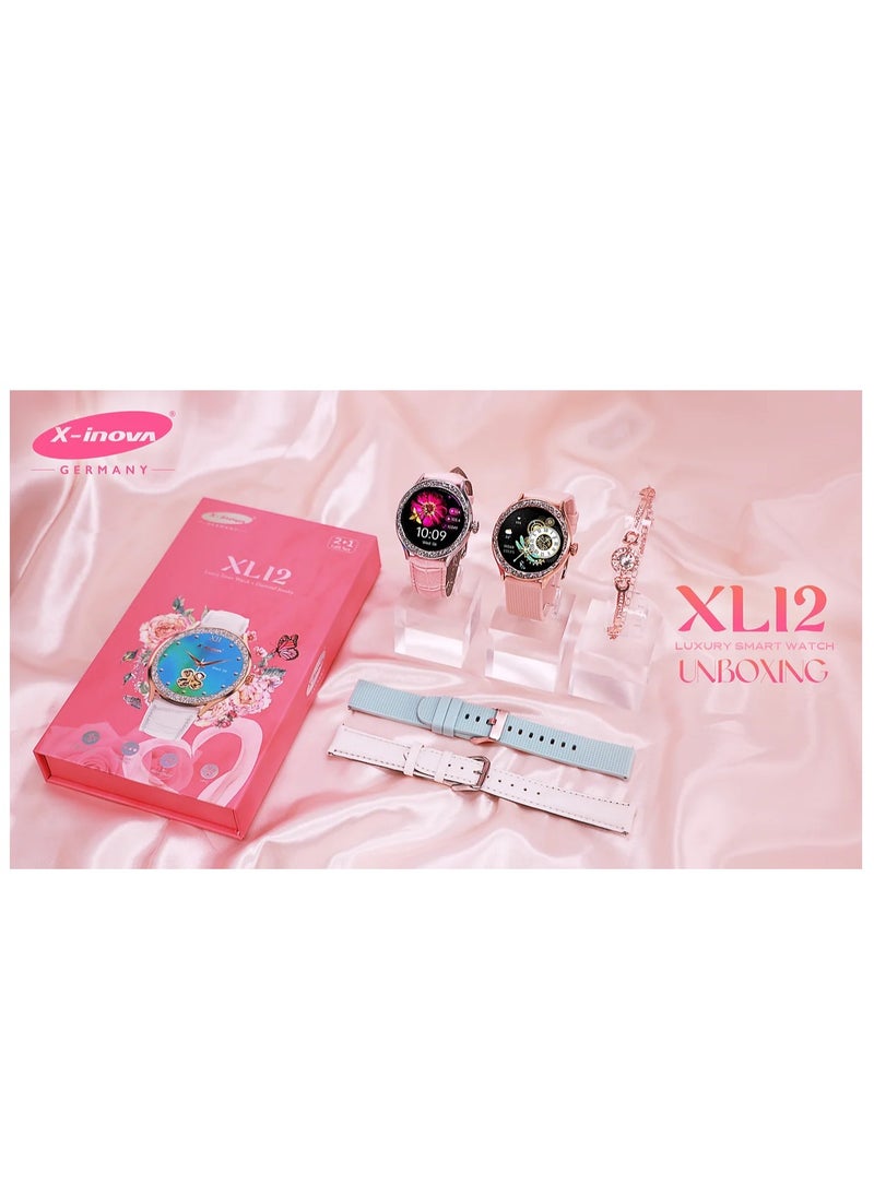X-Inova LADIES LAXURIOUS SMARTWATCH,BRACELET SET     X-INOVA  XL 12 Smartwatch  - Image 5