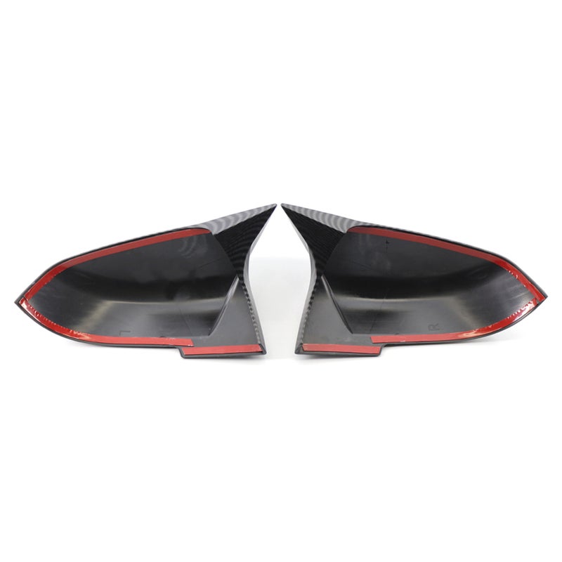غطاء مرآة خلفي مزدوج من الألياف الكربونية لاستبدال سيارات BMW F20 F21 F30 F32 F36 X1 M3 - Image 3