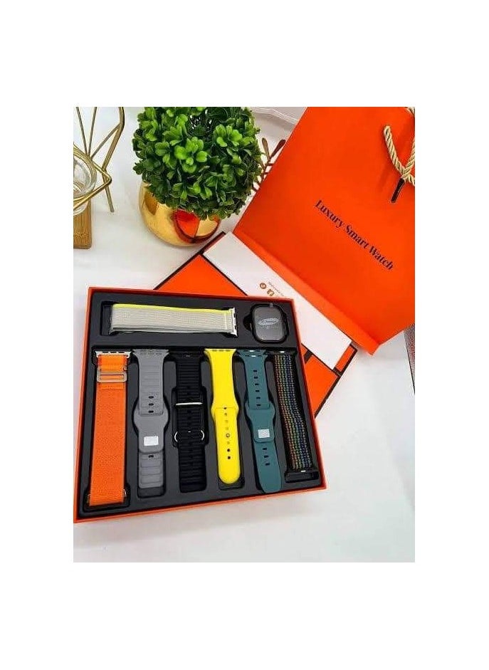 X-Inova - MX10 - Luxury Smart Watch 7 Watch Bands - Black - Image 1