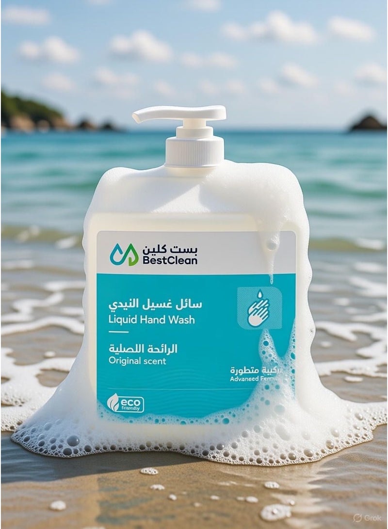 Best Clean Original Scent Hand Wash - 500ml - Image 4
