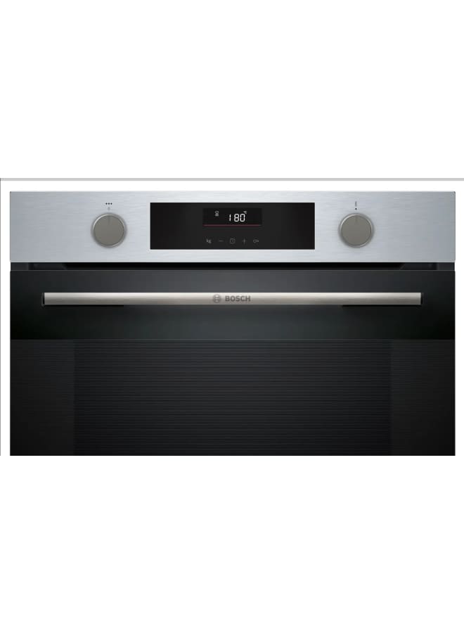 BOSCH Series 4 Built-in oven with added steam function 60 x 60 cm Stainless steel HUA736ER0 HUA736ER0 Stainless steel - Image 2