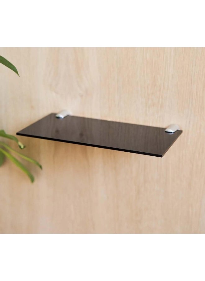 Horoof Home Horoof Home® Black Acrylic Floating Shelf – Modern Wall-Mounted Display  - Image 4