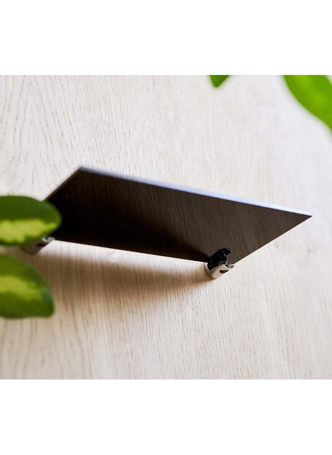 Horoof Home Horoof Home® Black Acrylic Floating Shelf – Modern Wall-Mounted Display  - Image 5