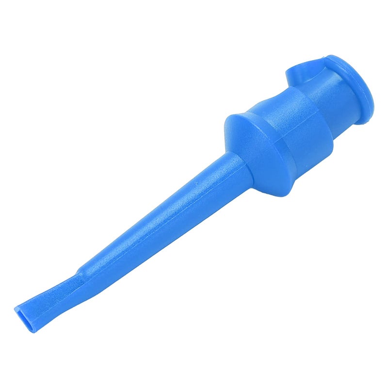Blue Insulated Test Hook Clips 10Pcs for Voltage and Circuit Testing - Image 5