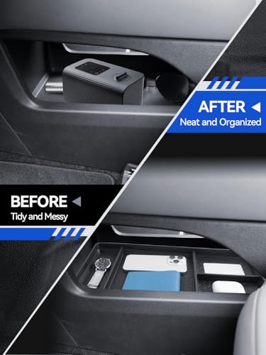 LANTU for Pathfinder Center Console Organizer Nissan Pathfinder 2022 2023 2024 2025 Accessories Armrest Tray Middle Storage Box Insert Container Durable ABS Plastic - Image 3
