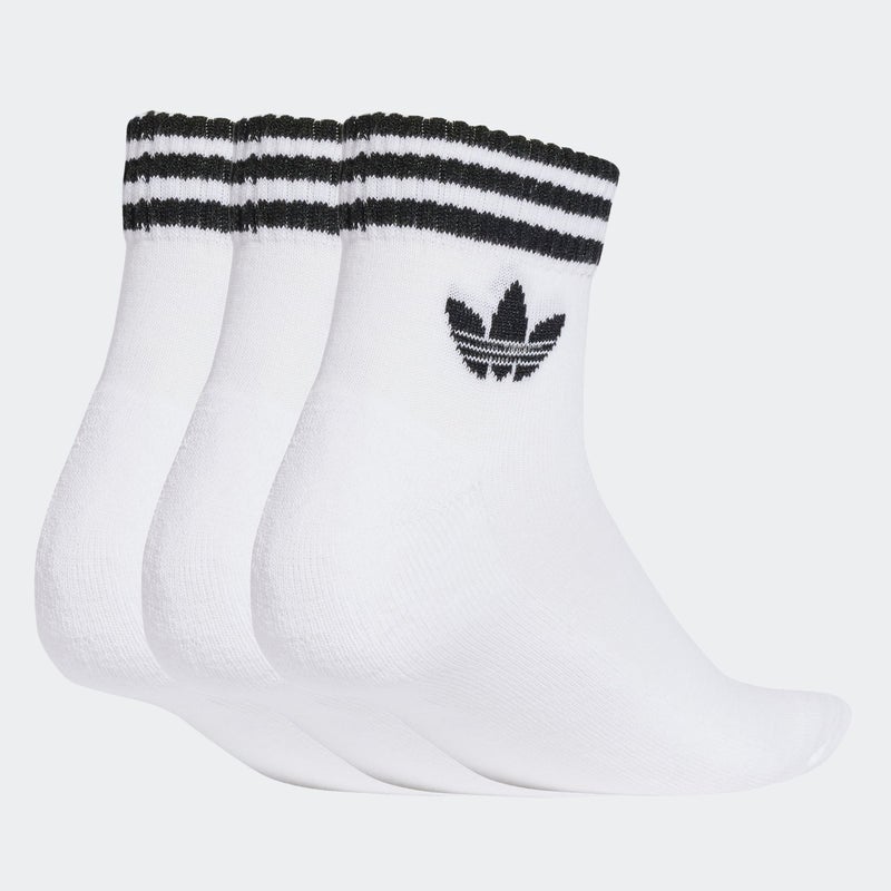 adidas Originals 3-Stripes Ankle Socks 3 Pairs - Image 3