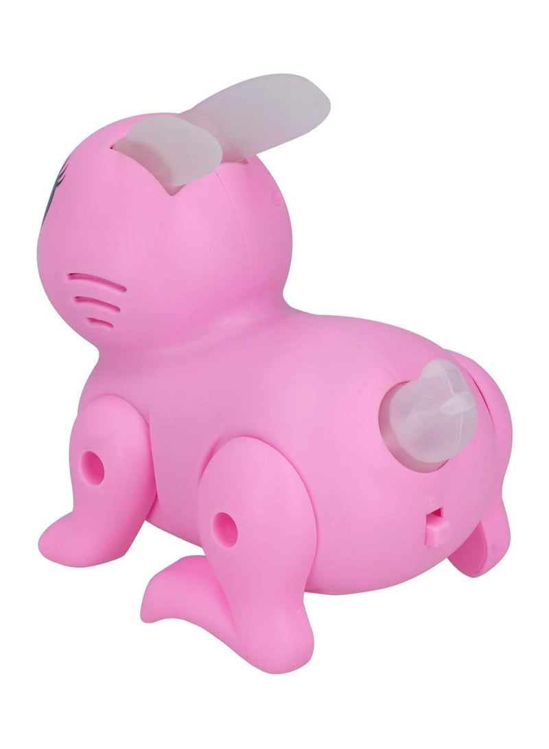 Interactive Electronic Rabbit Toy - Bouncing Flashing Robot Bunny with Lights & Sounds, Walking 5D Radium Ears & Tail, Perfect Easter Gift for Kids Ages 3-5 - Image 5