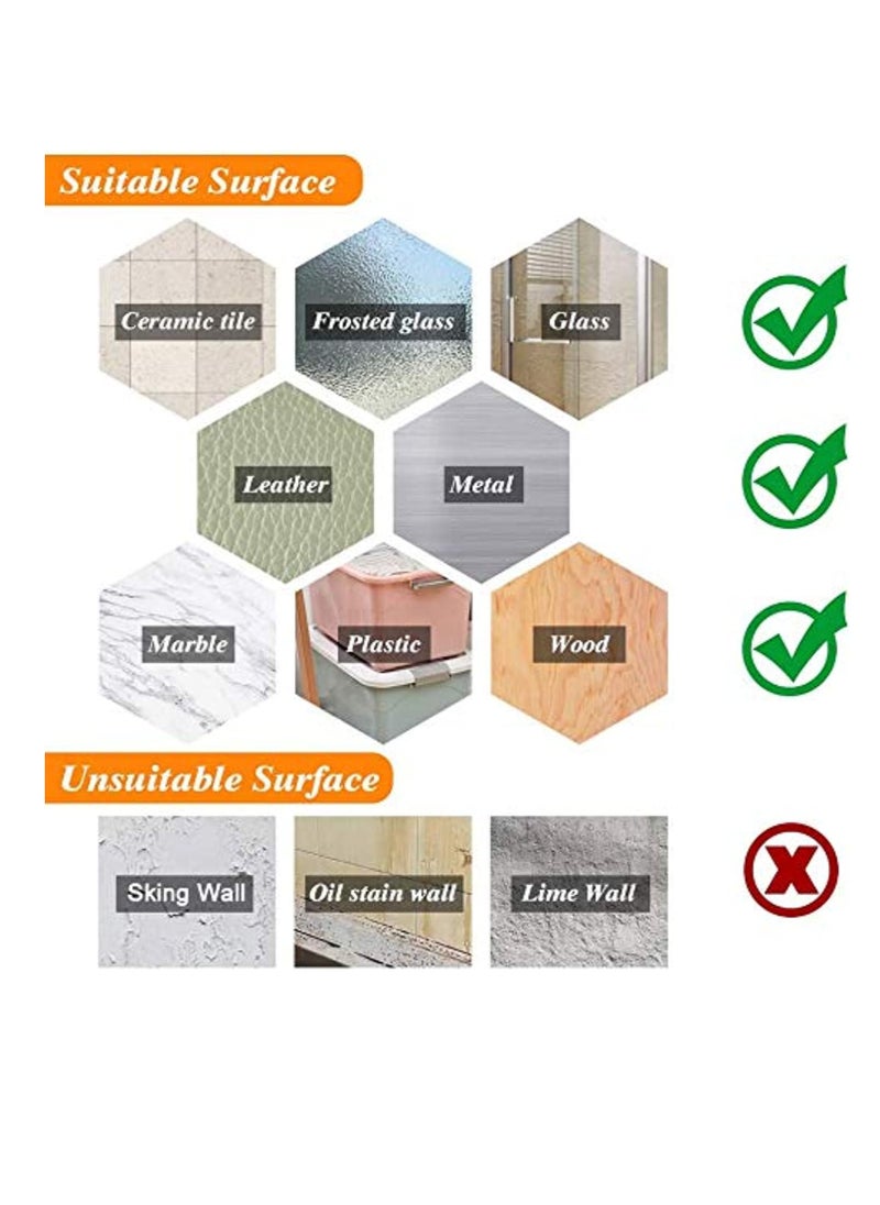 PAMEER 3-Meter Reusable Nano Gel Double-Sided Tape, Double Action Tape, Multipurpose Removable Mounting Tape Adhesive Tape, Reuseable Strong Sticky Wall Tape Strips, Transparent Tape for Household items.  - Image 5