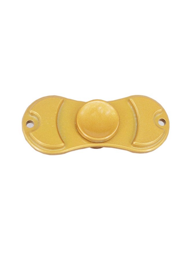 Premsons Premsons® Hand Spinner Desk Toy - High Speed Smooth Finger Spin Sensory Fidget Stress Relief Game Play for Kids & Adults - Birthday Party Gift - Combo - Football-MU + Metal Gold Dual - Image 3