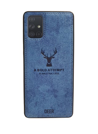 Digital Luxury Soft Texture Patterned TPU Cloth Case, Dirt-Resistant, Anti-Shock, Anti-Fingerprint, Full Body Protective For Samsung A51 (Blue) - pzsku/Z864424AA5E4DACFBD028Z/45/1747412266/7f87f988-af4f-4368-b047-0f7b87e74aa4