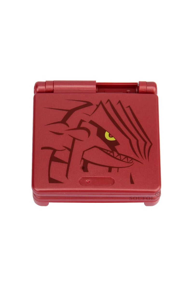 إيروريكس غطاء حماية ريد جراودون بسبعة ألوان يمكنك تركيبه بنفسك لجهاز جيم بوي أدفانس إس بي، غطاء حماية لجهاز جيم بوي أدفانس إس بي، إصدار محدود