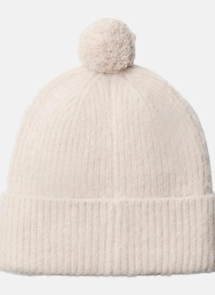 CALVIN KLEIN Logo Pom Pom Beanie