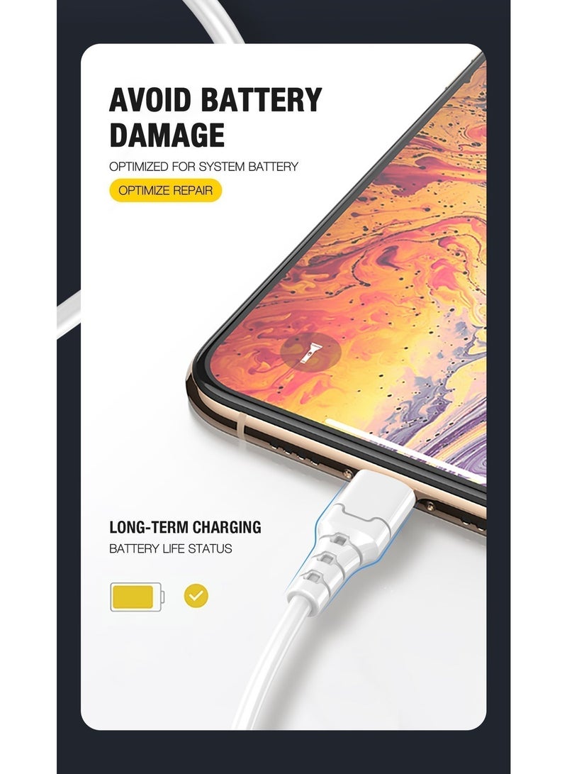 أسبور كيبل جوال ASPOR A101 USB-A إلى IPH – شحن أسرع وأداء مضمون - Image 4