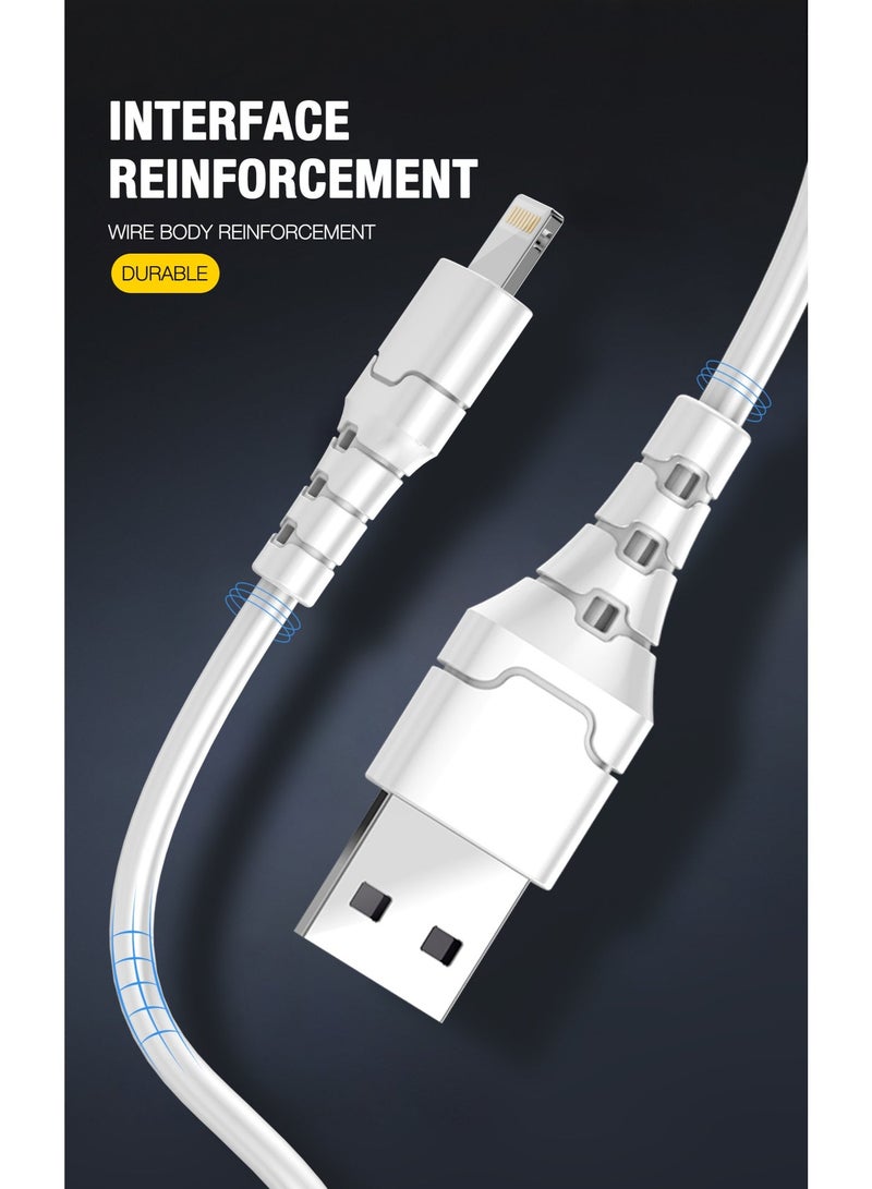 أسبور كيبل جوال ASPOR A101 USB-A إلى IPH – شحن أسرع وأداء مضمون - Image 2