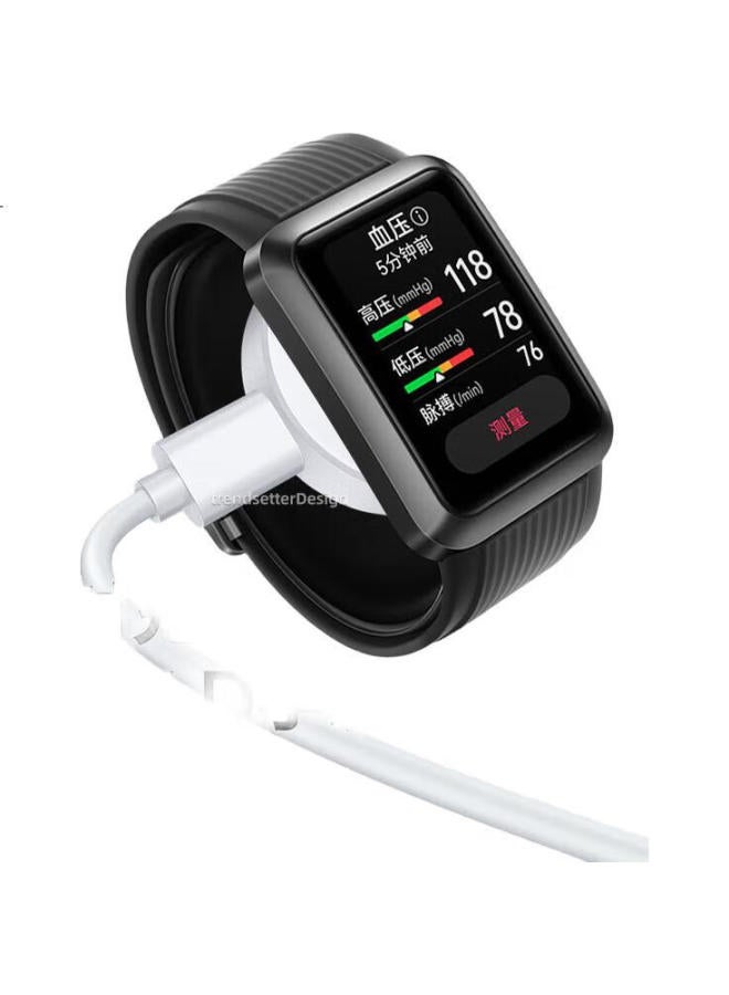 Trendy Style Chuanfan Compatible With Huawei Watch Charger, Magnetic Charging Cable, Watch D/D2 Wrist Ecg Blood Pressure Recorder, 4Pro/Gt5/Gt4 Porsche Design/Runner Charging Dock - Image 2